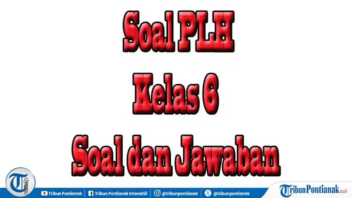 Kumpulan Paket Soal Ulangan PLH Kelas 6 Semester 2 dan Kunci Jawaban