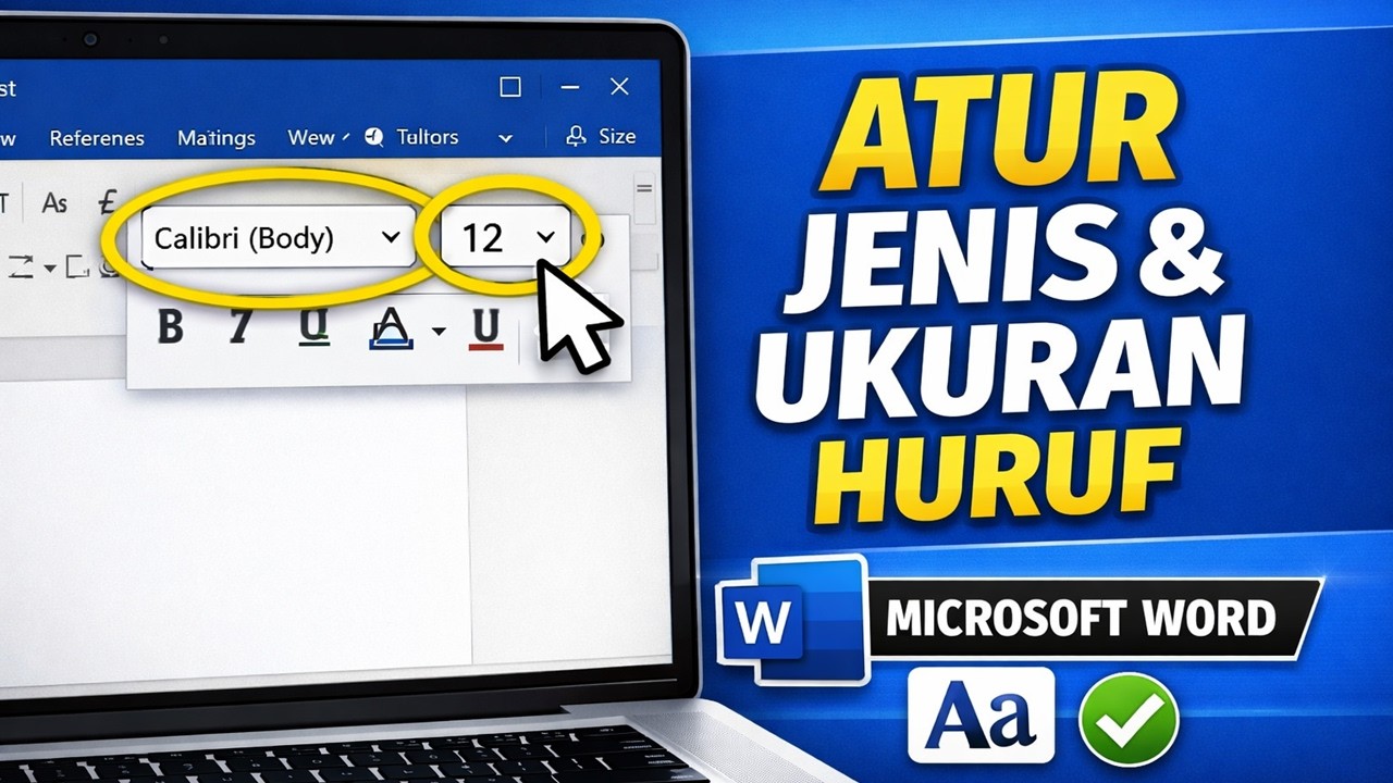 Cara Mengatur Ukuran Dan Jenis Huruf Pada Ms Word The Vrogue Co - Free