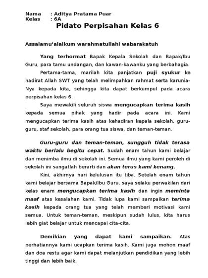 7 Manfaat Pidato Ujian Sekolah Kelas 6 yang Jarang Diketahui Orang Tua 7 Manfaat Pidato Ujian Sekolah Kelas 6 yang Jarang Diketahui Orang Tua