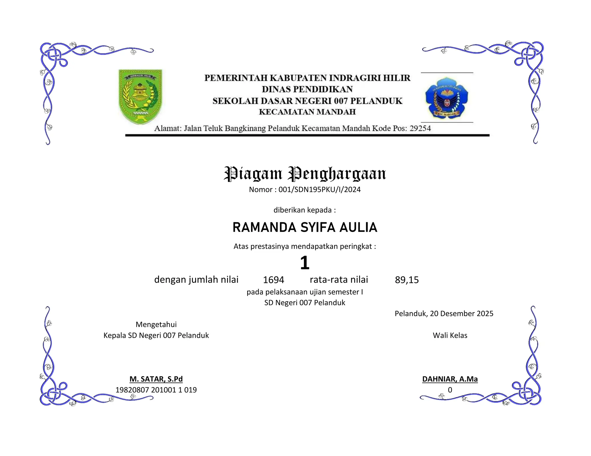 contoh piagam sekolah yang menarik dan cantik pdf contoh piagam sekolah yang menarik dan cantik pdf