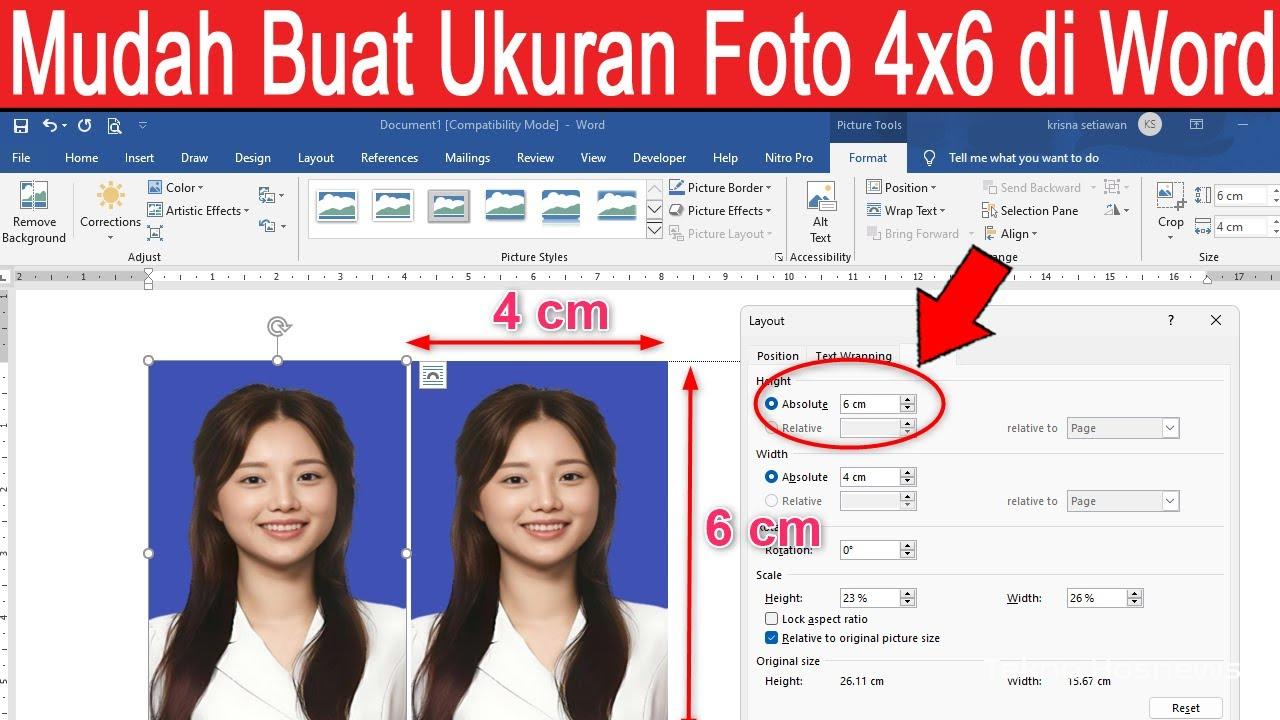 Ukuran 3X4 Dalam Pixel Begini Cara Mengatur Dan Mencetaknya HGPOW Ukuran 3X4 Dalam Pixel Begini Cara Mengatur Dan Mencetaknya HGPOW