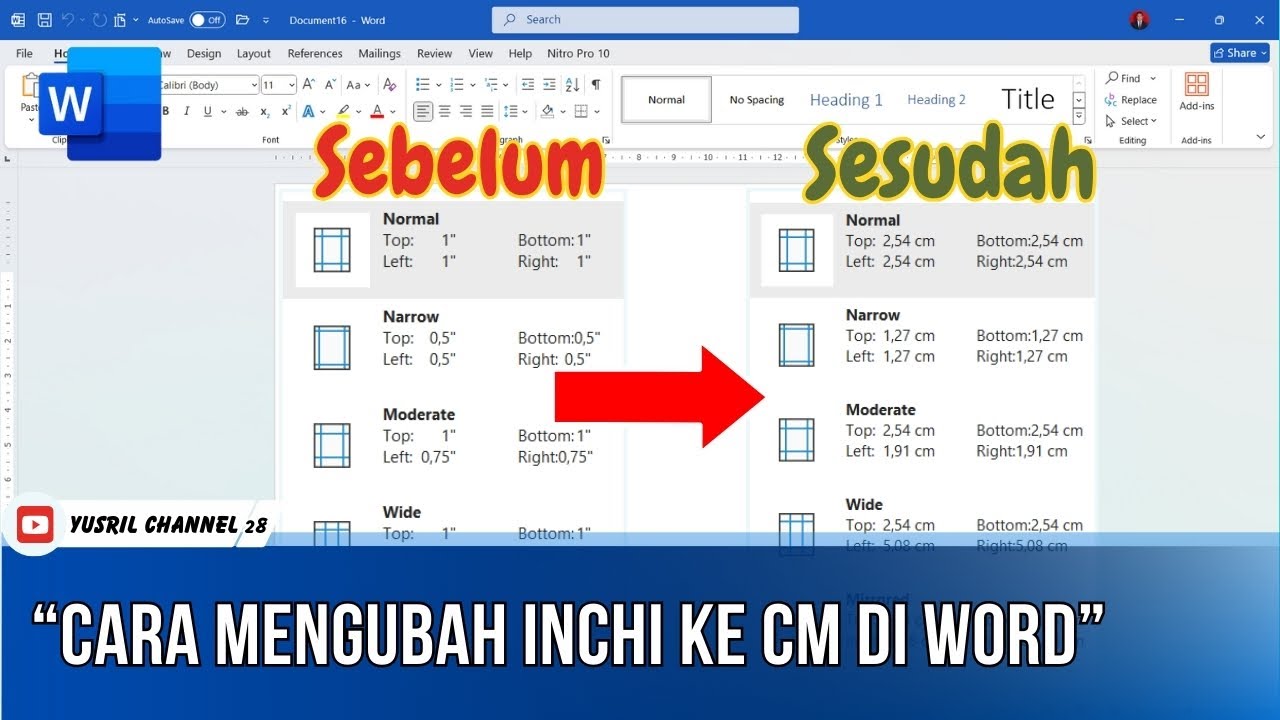 Ternyata Semudah Ini Cara Mengubah Ukuran Inchi ke Cm pada Word Windows 10, Wajib Tahu Agar Dokumen Rapi! Ternyata Semudah Ini Cara Mengubah Ukuran Inchi ke Cm pada Word Windows 10, Wajib Tahu Agar Dokumen Rapi!