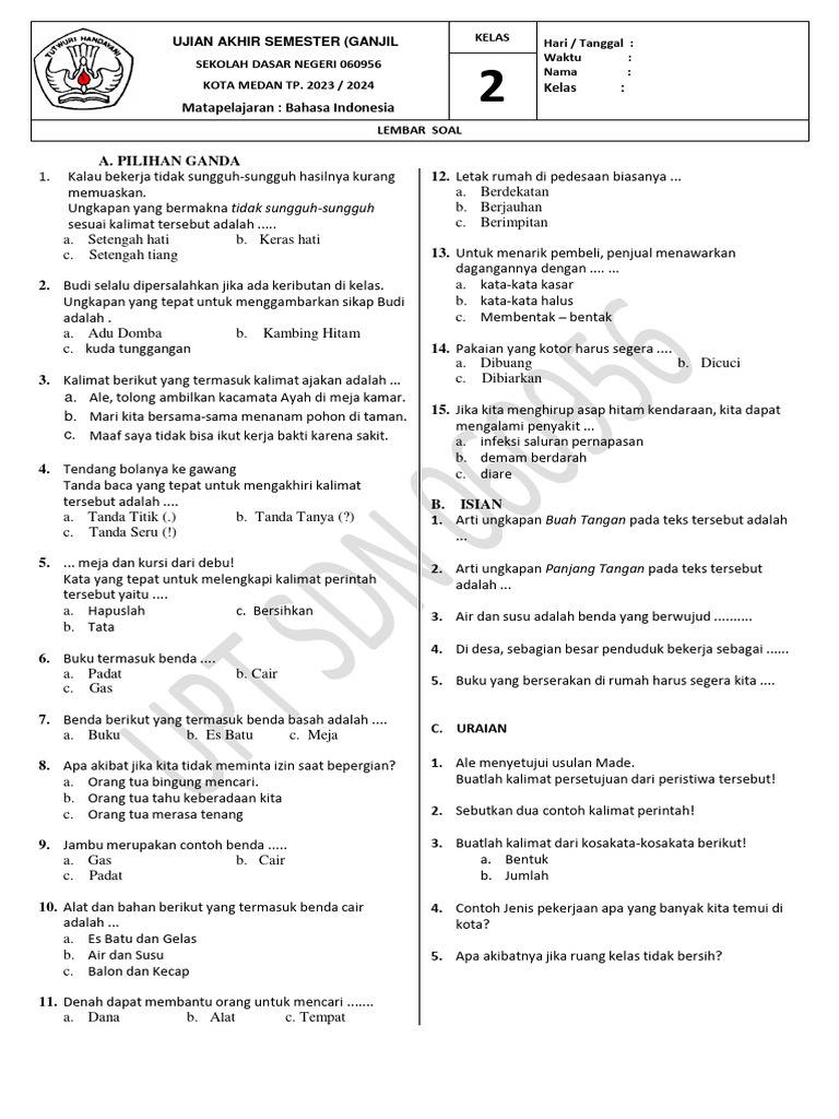 Rahasia Sukses Belajar soal bahasa indonesia kelas 2 semester 2 bab 1 Agar Nilai Sempurna Rahasia Sukses Belajar soal bahasa indonesia kelas 2 semester 2 bab 1 Agar Nilai Sempurna